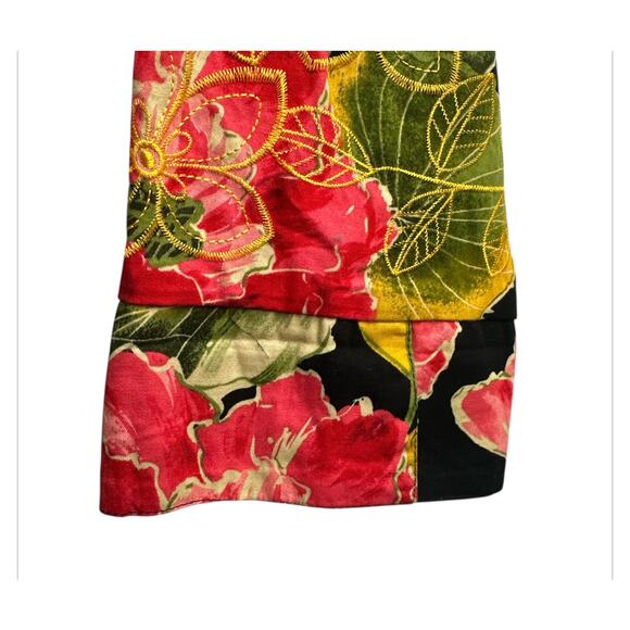 TRENZ WOMAN by Theresa Renz Floral Embroidery Cutout Zip Up Blazer Plus Size 1X - Picture 2 of 9